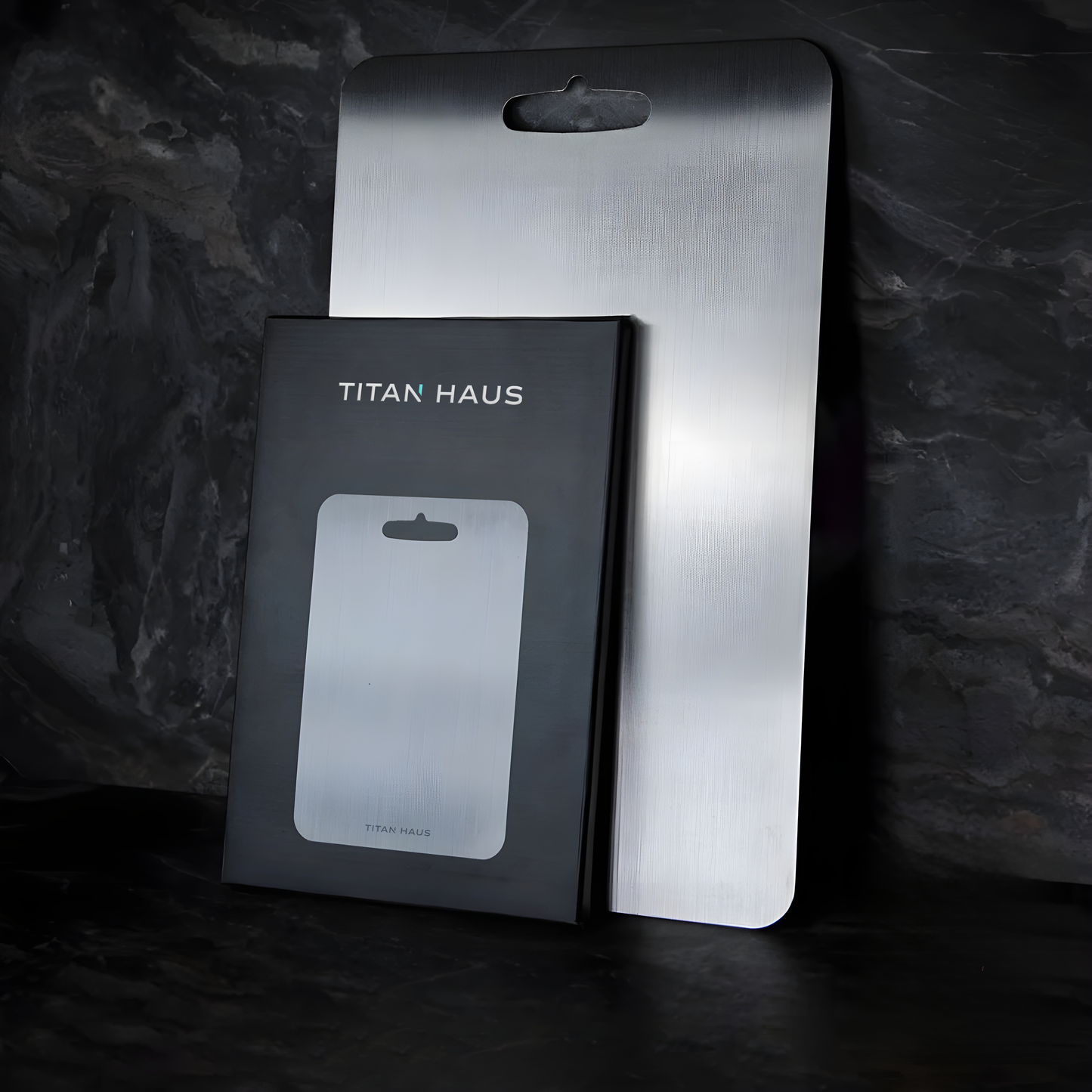 Certified Titan Haus™ Pure Titanium Cutting Board