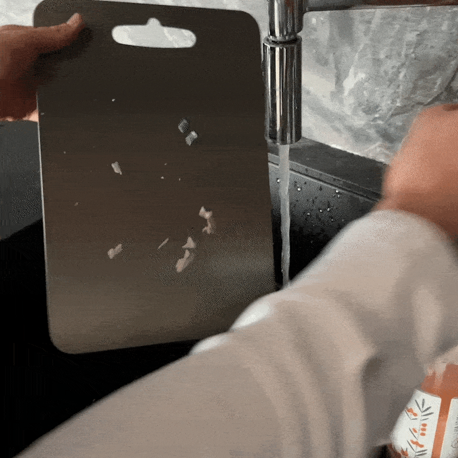 Certified Titan Haus™ Pure Titanium Cutting Board